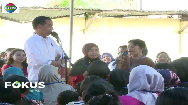 Harapan Jokowi pada Para Ibu di Tambora Jakbar Usai Dapat Pinjaman