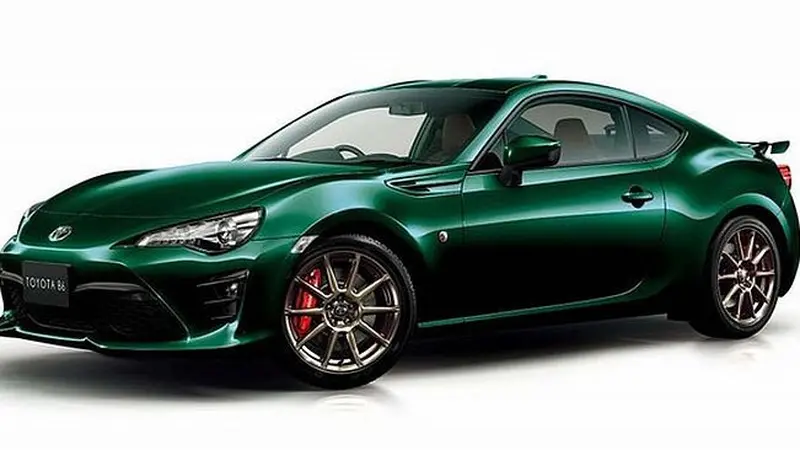 Toyota 86 GT British Green Limited