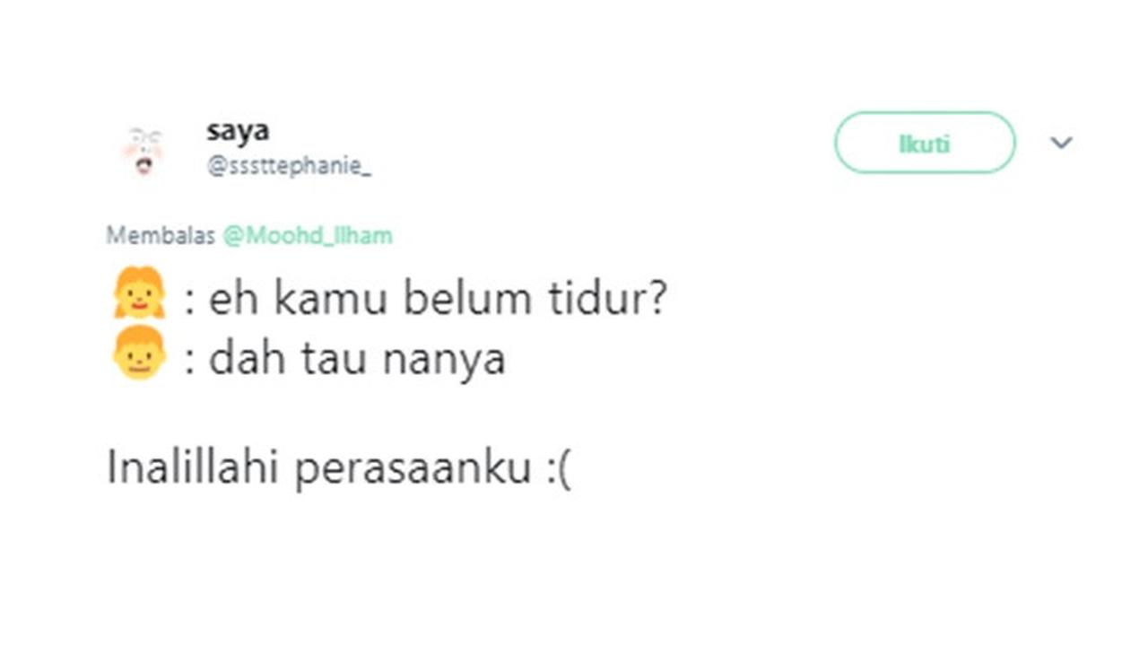 Cuitan kocak (Sumber: Twitter/@sssttephanie_/)