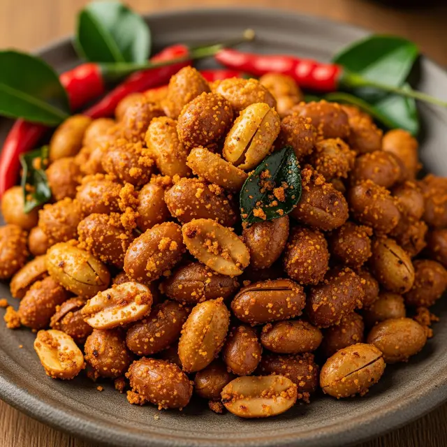 Camilan Kacang-kacangan (Image by Gemini AI)