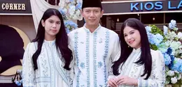 Annisa Pohan Tampilkan Baby Bump Anak ke-2 di Lebaran 2026 dengan gaya stunning. [@annisayudhoyono]