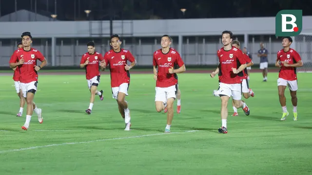 Latihan Timnas Indonesia