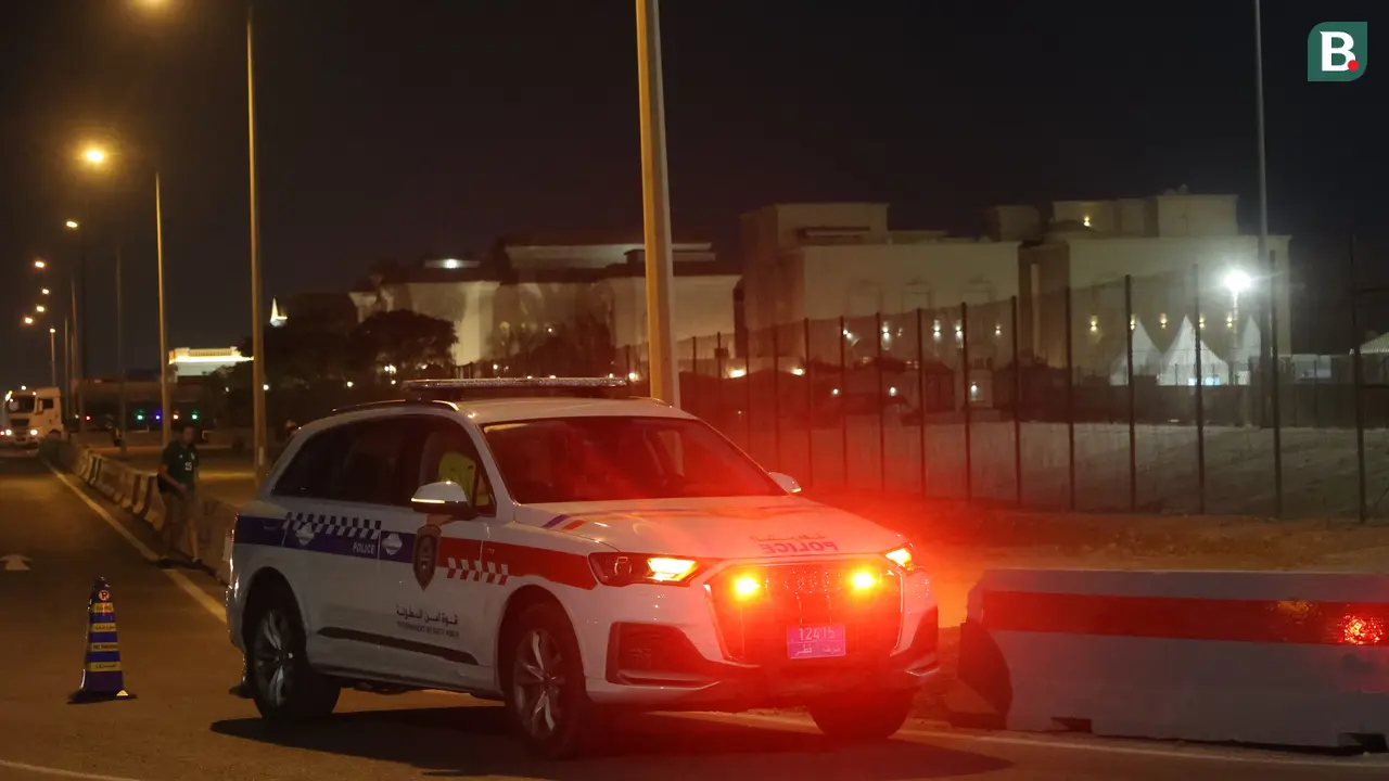 Mewahnya Mobil Kepolisian Qatar