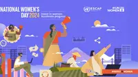 Ilustrasi poster  HPN (IWD) 2024 oleh UN Women Asia and The Pacific. (dok. UN Women Asia and The Pacific/https://asiapacific.unwomen.org/en/news-and-events/events/2024/02/iwd-2024-ap