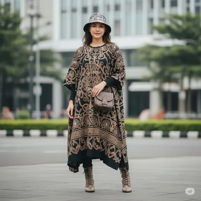 Poncho Batik