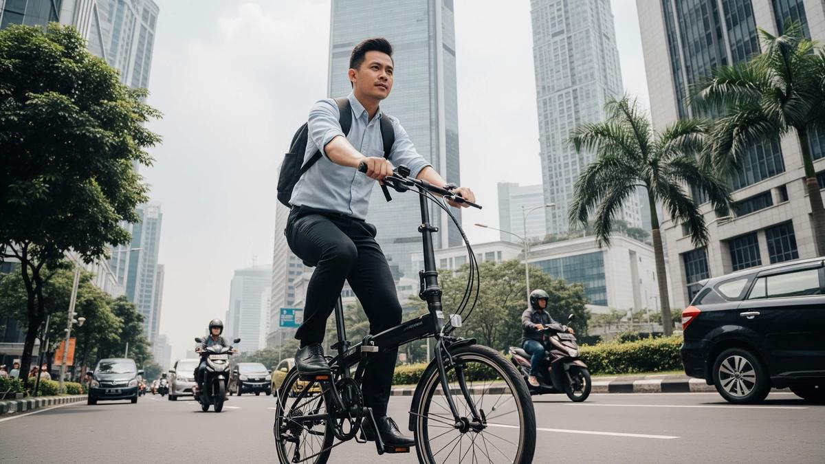 Harga BBM Naik, Ini 8 Rekomendasi Sepeda Lipat Harga Rp 2 Jutaan Terbaik di 2026 untuk Bike to Work