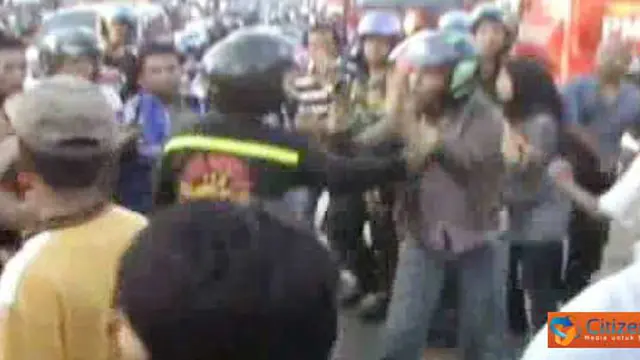 Kebakaran di Samarinda Ricuh