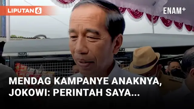 Jokowi Komentari Mendag Zulkifli Hasan Kampanye di Lampung
