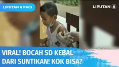 Tak ada suara tangis layaknya vaksinasi anak sebayanya, bahkan jarum suntik pun tak mampu menembus lengan bocah SD ini! Video viral dengan judul ‘Anak Suku Baduy Luar Kebal Suntik’, tersebut ditanggapi Tetua Adat Suku Baduy.