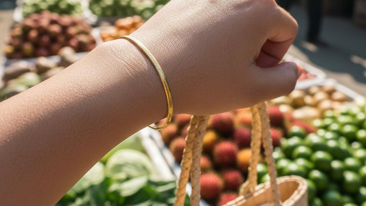 7 Gelang Emas Model Tali Ular (Snake Chain), Elegan Favorit Anak Muda
