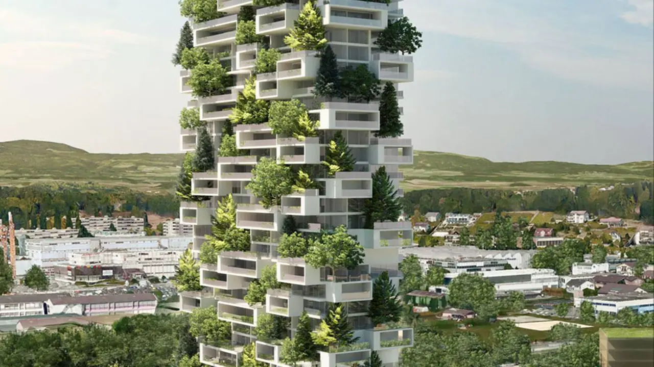 Apartemen Ini Jadi Hutan Hijau Vertikal Pertama di Dunia