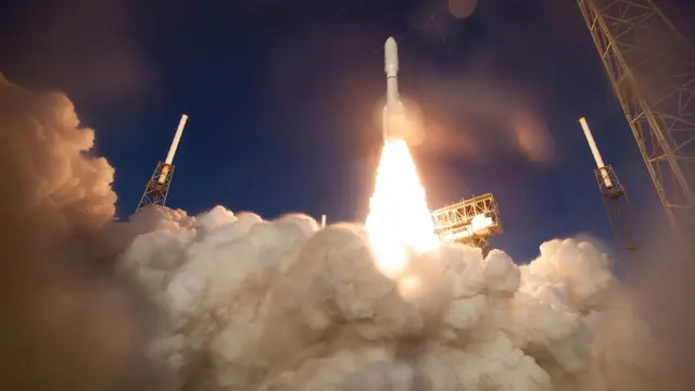 FOTO: NASA Luncurkan Misi ke Planet Mars