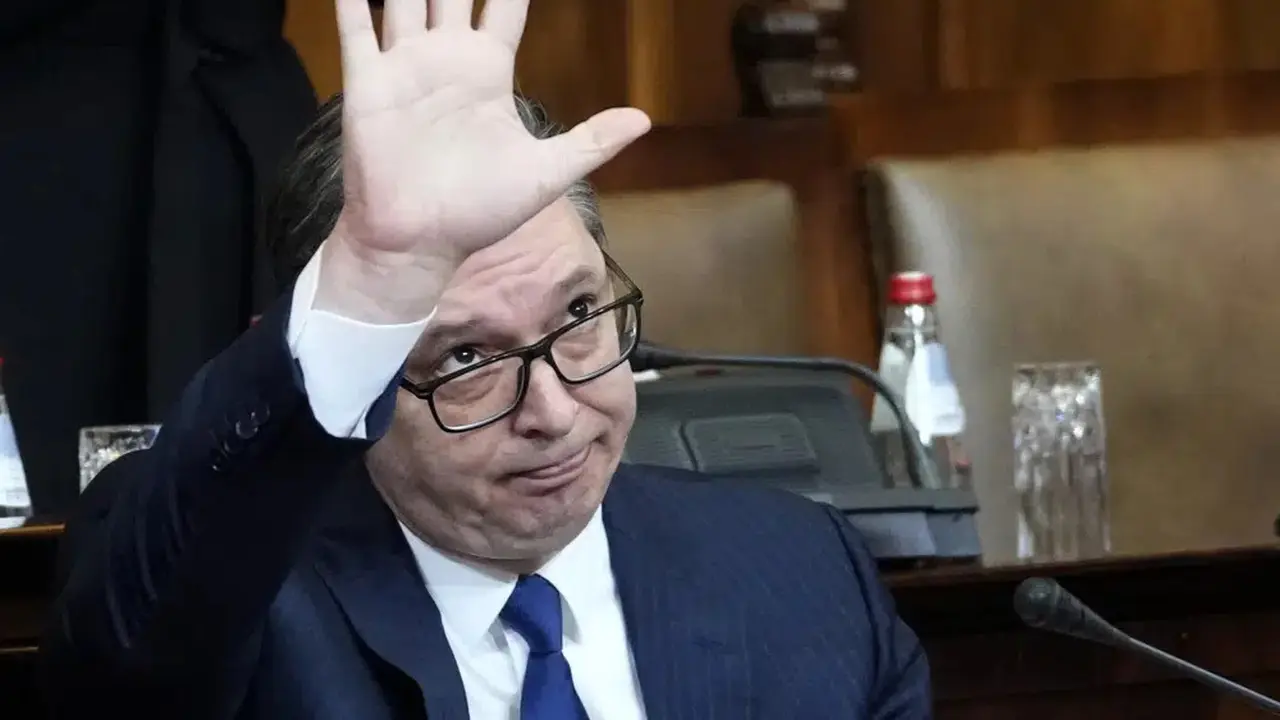 Presiden Serbia Aleksandar Vucic