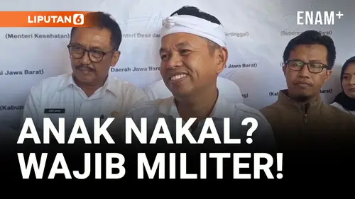 VIDEO: Dedi Mulyadi Terapkan Wajib Militer Bagi Anak Bermasalah!
