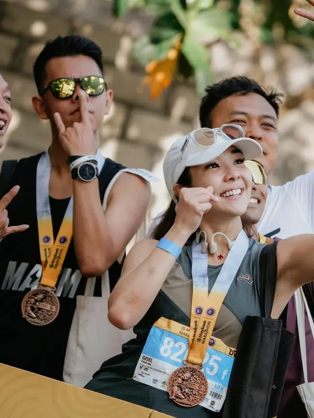 Gisella Anastasia Cerita Pengalaman Saat Lari Marathon: Belajar Dari Kegagalan