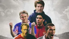 Ilustrasi - Zinedine Zidane, Dennis Bergkamp, Robert Prosinecki, Rui Costa, Michael Laudrup (Bola.com/Adreanus Titus)