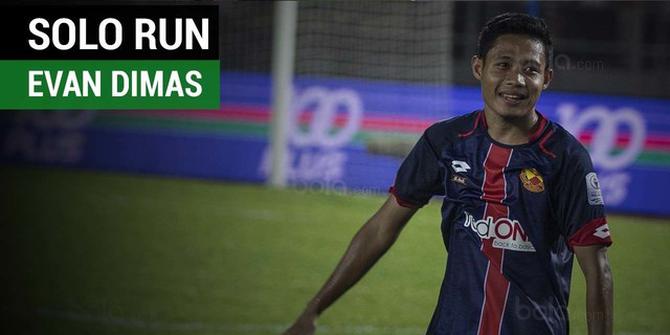 VIDEO: Gol Solo Run Evan Dimas Menangkan Selangor FA