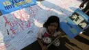 Koalisi Indonesia Bisa menggagas aksi damai 5.000 tandatangan untuk menyuarakan hak-hak sipil dan anak serta kaum perempuan, (24/8/2014), (Liputan6.com/Herman Zakharia)