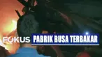 Petugas damkar yang mengerahkan delapan unit kendaraan pemadam langsung berjibaku menjinakkan amukan si jago merah.