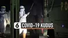 Puluhan pasien positif covid-19 dievakuasi dari Kabupaten Kudus Jawa Tengah Minggu (6/6) ke asrama haji Boyolali. Mereka akan jalani karantina hingga dinyatakan sembuh.