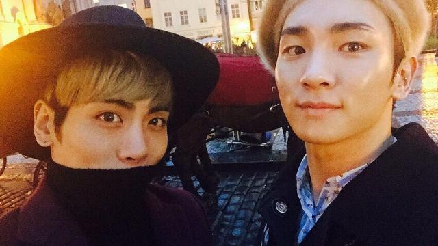 Jonghyun dan Key SHINee (Instagram/ bumkeyk)