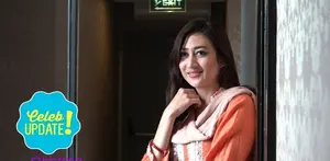 Helmalia Putri adu akting dengan anak dari India.