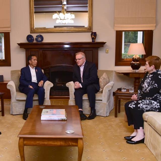 Momen Bersejarah Jokowi Pidato Berbahasa Indonesia Di Parlemen Australia Global Liputan6 Com