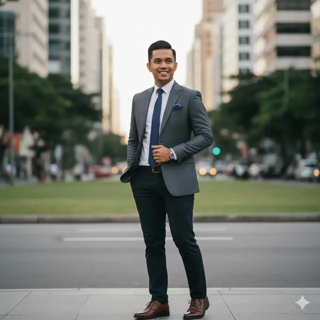 Model rambut pendek pria (Foto: Gemini AI)