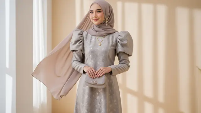 Desain dengan Lengan Puff