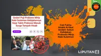 Waspada Artikel Hoaks Tokoh Publik Disamakan dengan Nabi, Simak Faktanya