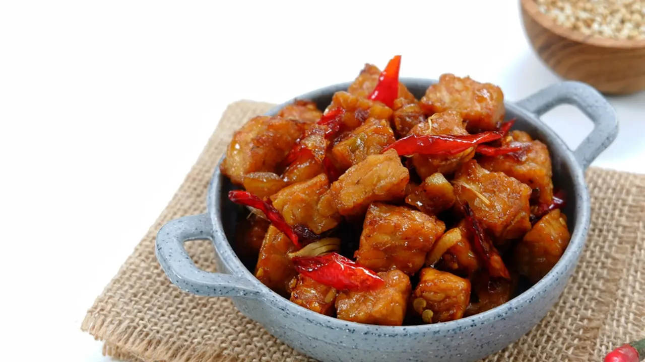 resep tempe orek basah
