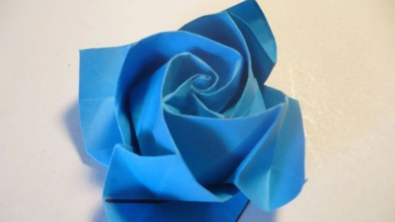 Cara Membuat Bunga Dari Kertas Origami, Mudah, Ikuti Langkah-langkahnya