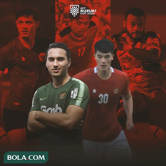 Piala AFF - Ilustrasi Alfeandra Dewangga, Edo Febriansyah, Marckho Sandi, Ezra Walian, Elkan Baggot