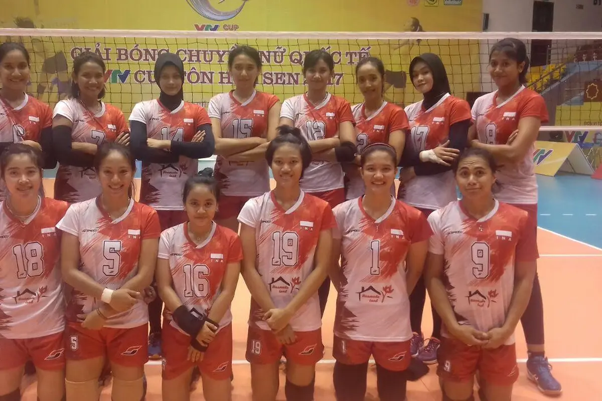 Tim voli putri Indonesia 