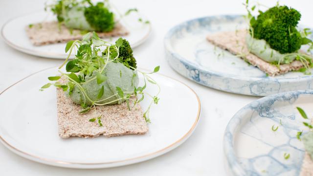 Ilustrasi makanan mengandung spirulina