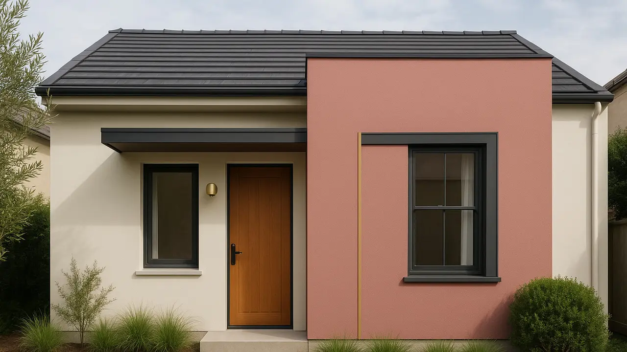 Inspirasi Warna Cat Rumah Minimalis 1 Lantai Tren 2025 (Foto: ChatGPT)