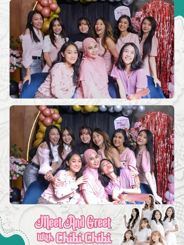6 Potret Meet and Greet Chibi Chibi, Reuni Lengkap Bareng Anisa Rahma Setelah 14 Tahun