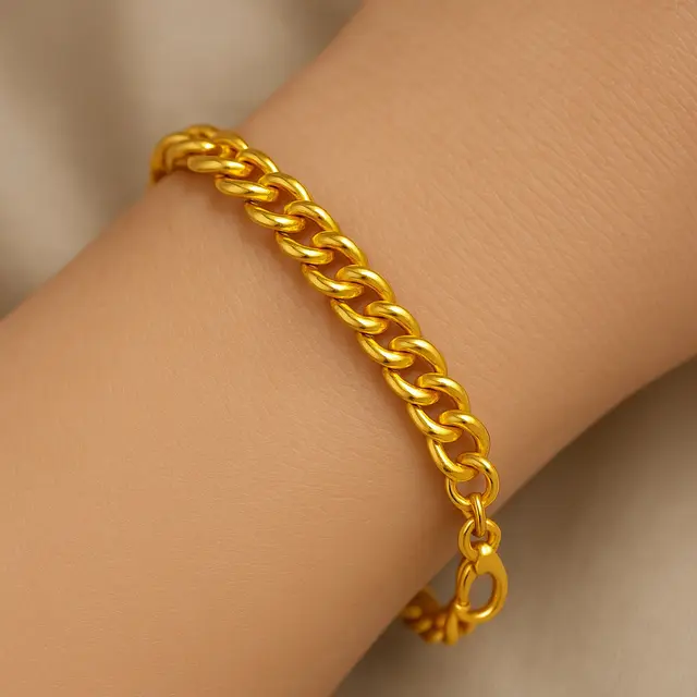 Model Gelang Emas 24 Karat 5 Gram yang Banyak Dicari Ibu-Ibu Elegan