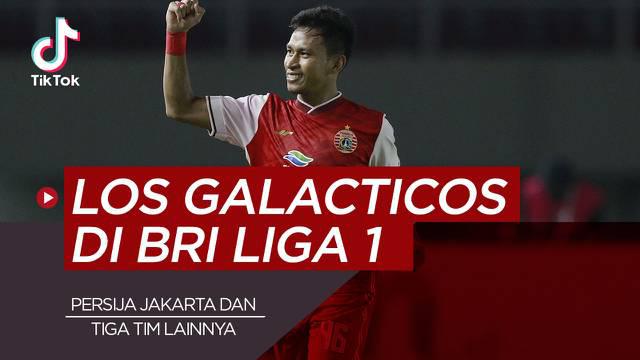 Berita video TikTok Bola.com kali ini membahas tentag empat klub yang berstatus Los Galacticos di BRI Liga 1 2021/2022, salah satunya ialah Persija Jakarta.