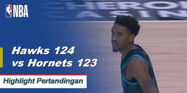 Cuplikan Pertandingan NBA : Hawks 124 vs Hornets 123