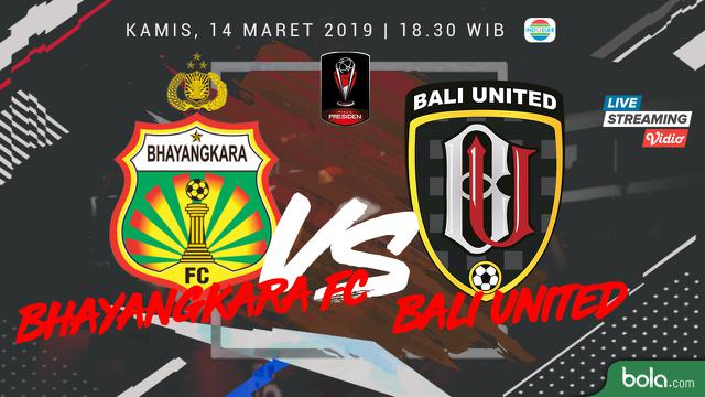 Bhayangkara FC vs Bali United