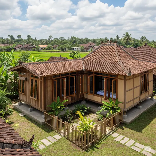 Rumah dengan Denah Layout ‘L’