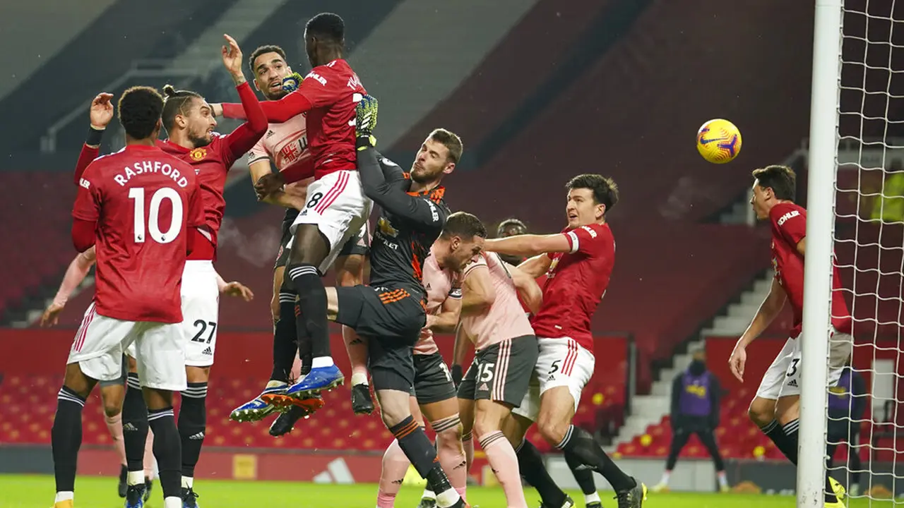 FOTO: Manchester United Tumbang dari Sheffield United di Old Trafford