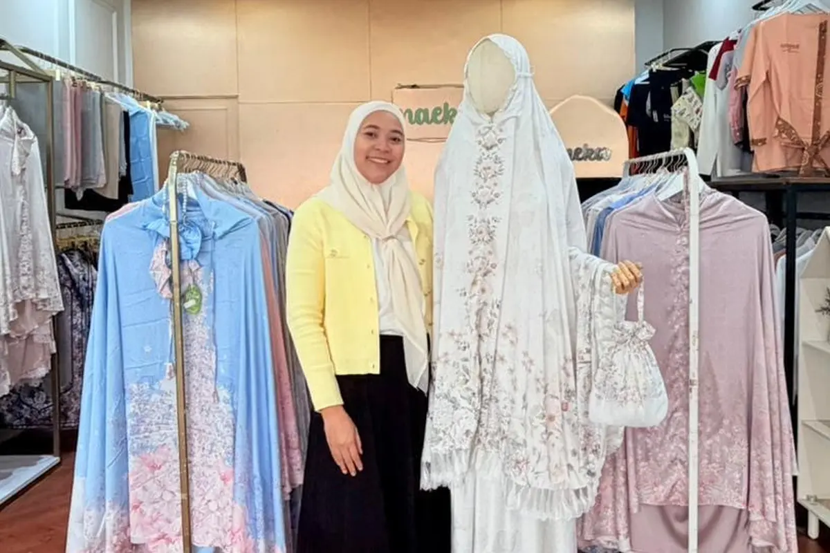 Cerita Pengusaha Perempuan Bawa Mukena Premium Naeka Tembus Pasar Global via LinkUMKM BRI