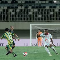 Malut United memetik kemenangan tujuh gol tanpa balas atas PSBS Biak pada laga pekan ke-30 BRI Super League musim ini di Stadion Maguwoharjo, Sleman, Selasa (28/04/2026) malam WIB. (dok. Malut United)