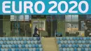 Rencananya stadion ini akan didapuk sebagai salah satu venue Euro 2020 (Euro 2021) dengan menggelar tujuh kali pertandingan dengan rincian, tiga pertandingan di Grup B, tiga partai di Grup E, dan satu laga perempat final. (AFP/Olga Maltseva)