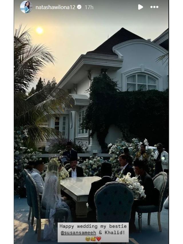 8 Potret Pernikahan Susan Sameh dan Khalid Atamimi, Bridesmaid Bertabur Bintang