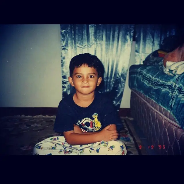Kevin Kambey saat kecil (Foto: Instagram/@kkambey)
