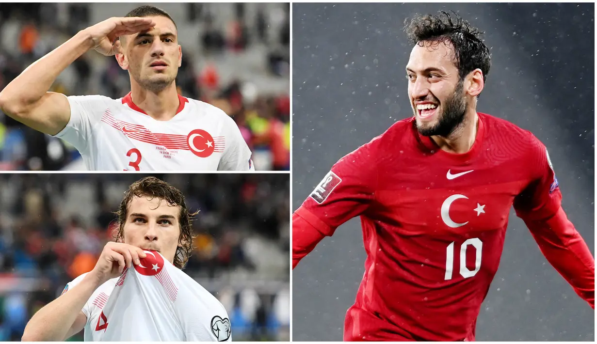 Timnas Turki dengan sederet pemain berkelasnya diprediksi akan menjadi tim kuda hitam dalam Euro 2020. Berikut lima pemain kunci yang bisa diandalkan Senol Gunes di ajang Piala Eropa nanti.
