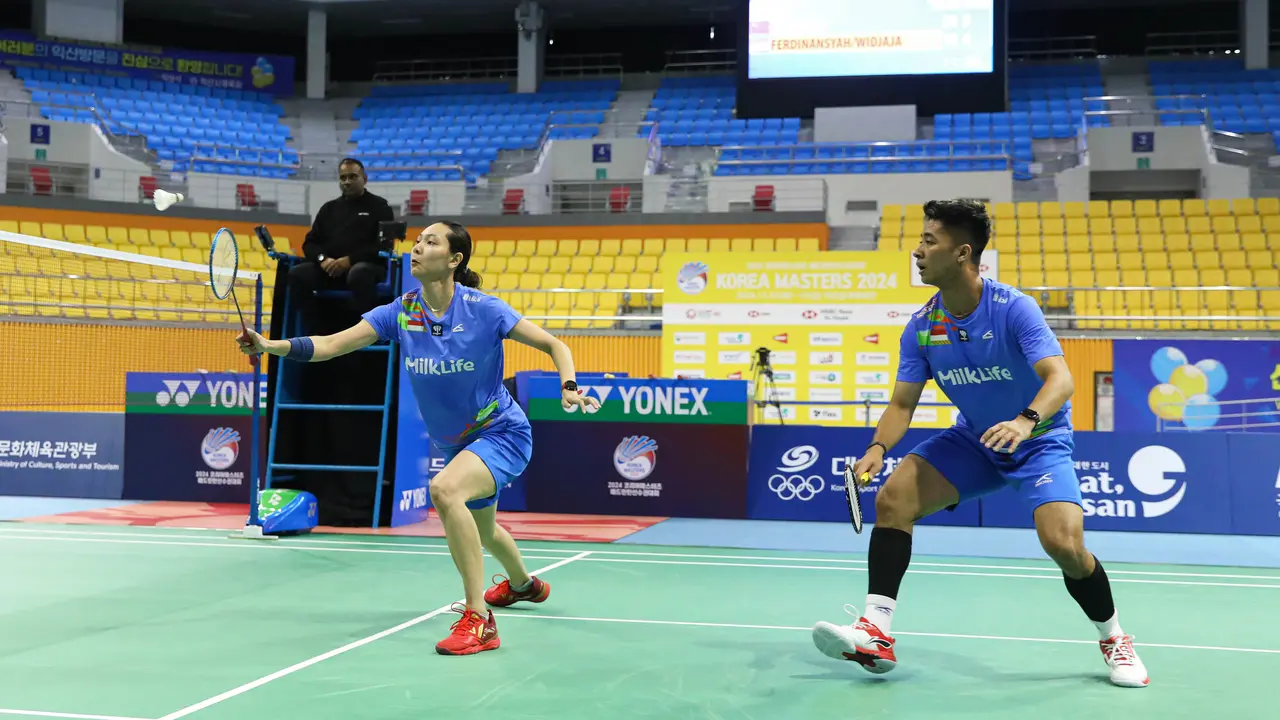 Dejan Ferdinansyah/Gloria Emanuelle Widjaja - Korea Masters 2024 - Bulu Tangkis